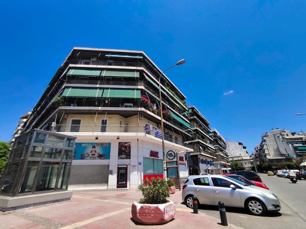 Wsd Hera Luxury Stylish 2Bd Apt With City View Balcony Near Merto أثينا المظهر الخارجي الصورة